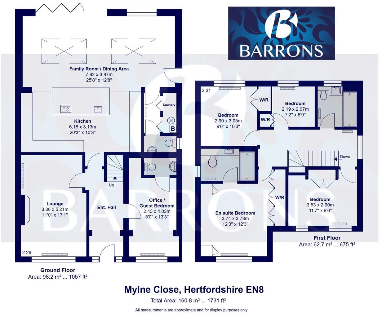 Mylne Close, Cheshunt floorplan