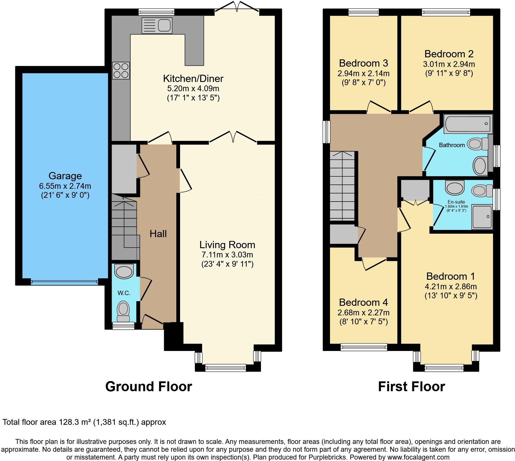 Tolkien Way, Telford, TF1 floorplan