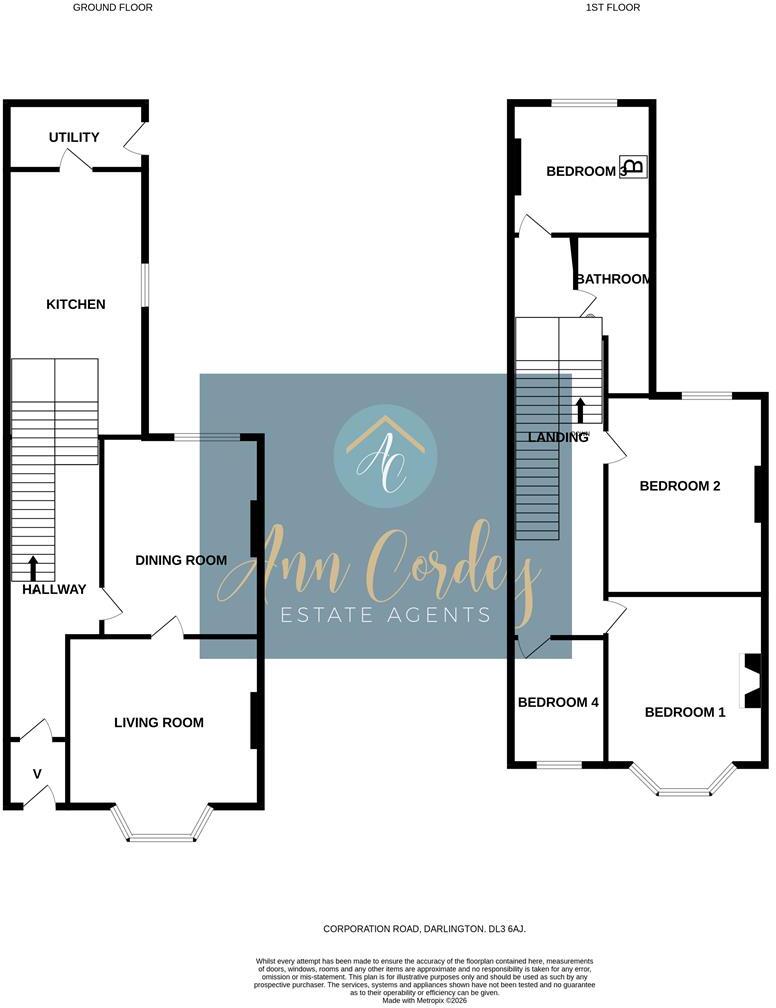 Corporation Road, Darlington floorplan