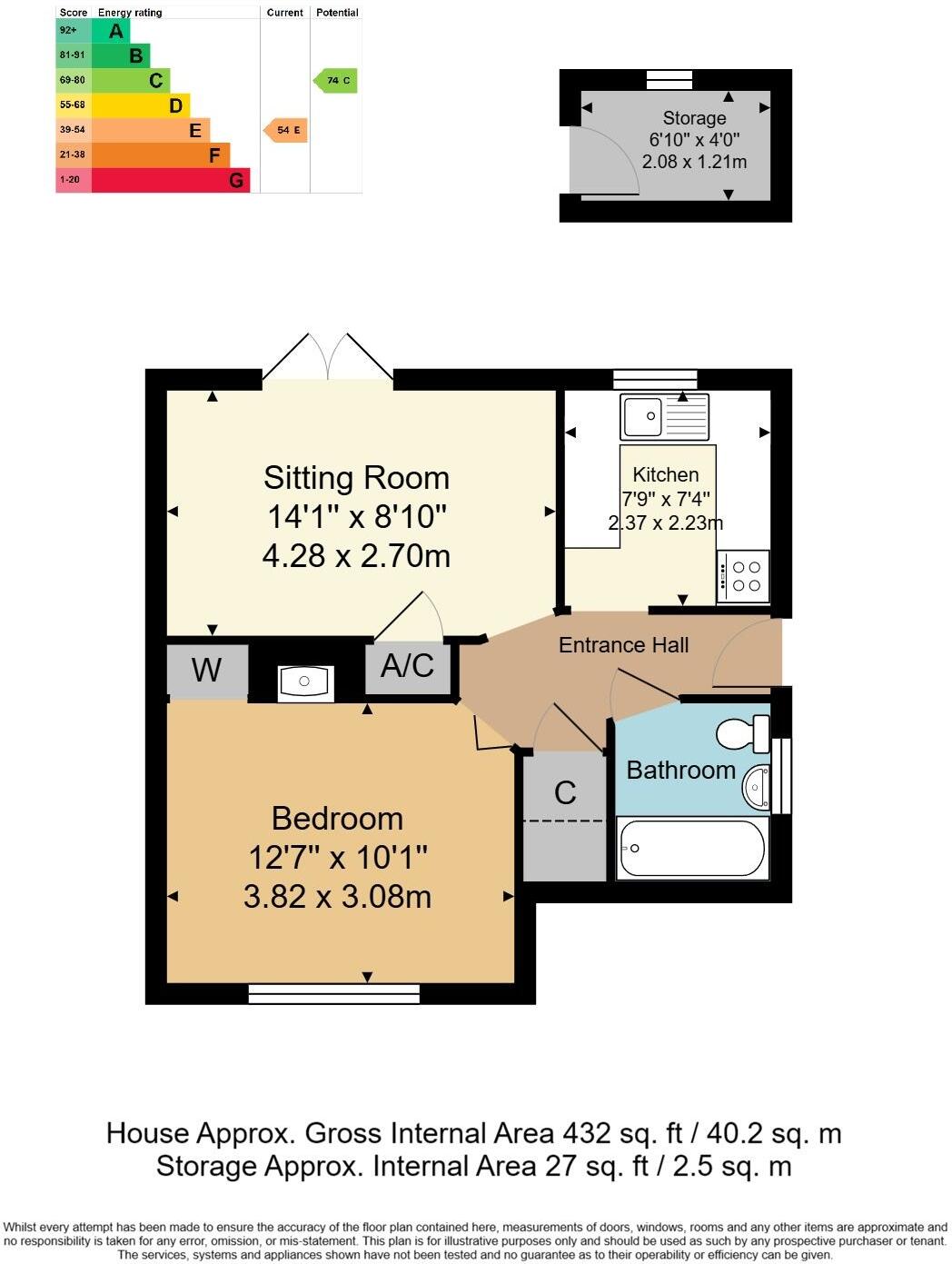 Queens Cottages, Wadhurst floorplan