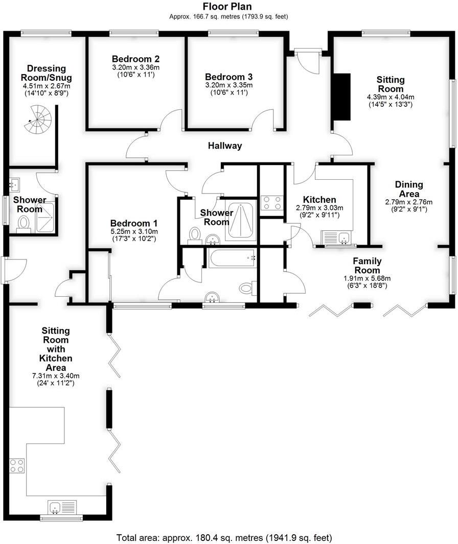 Castle Lane, Whaddon floorplan