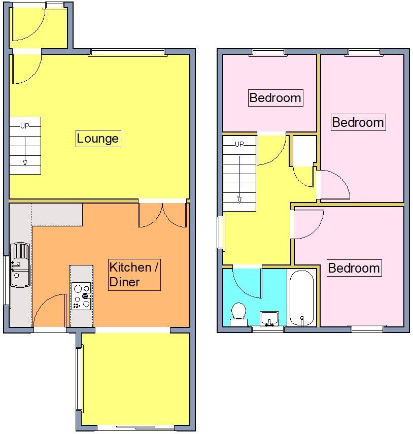 Langdale Close, Felixstowe floorplan