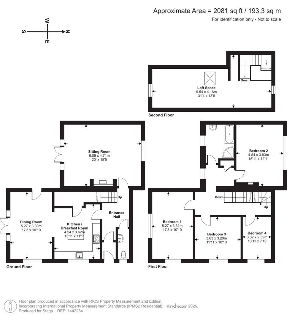 High Street, Halberton, Tiverton floorplan