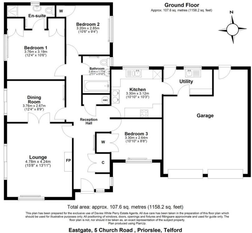 Church Road, Priorslee, Telford floorplan