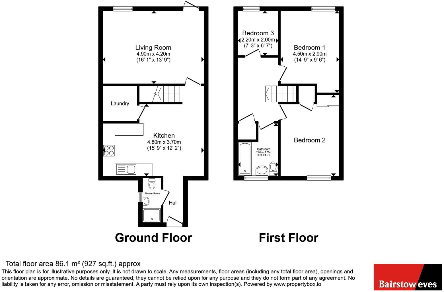 Stormont Road, London, SW11 floorplan