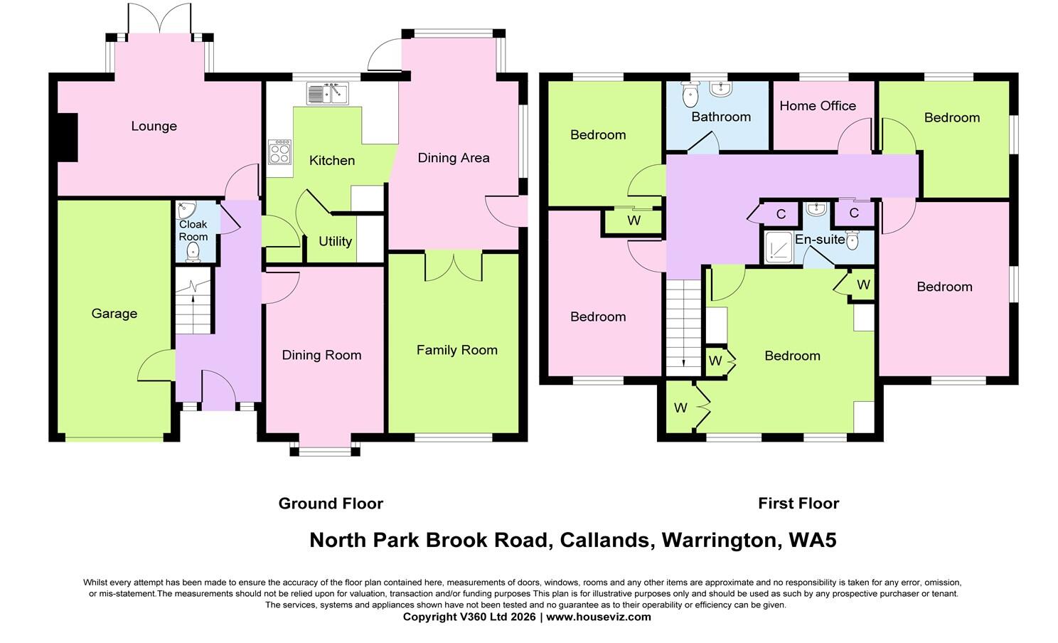 North Park Brook Road, Callands, WA5 9ST floorplan