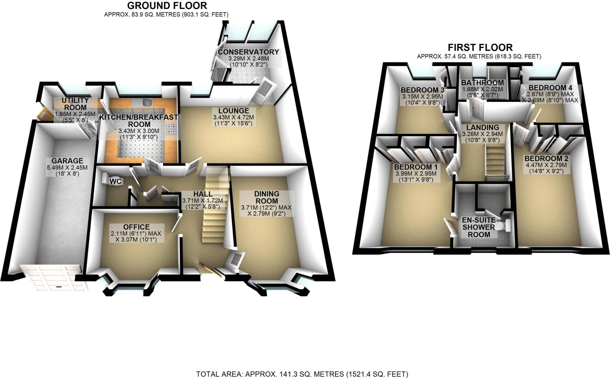 Punchbowl View, Llanfoist floorplan