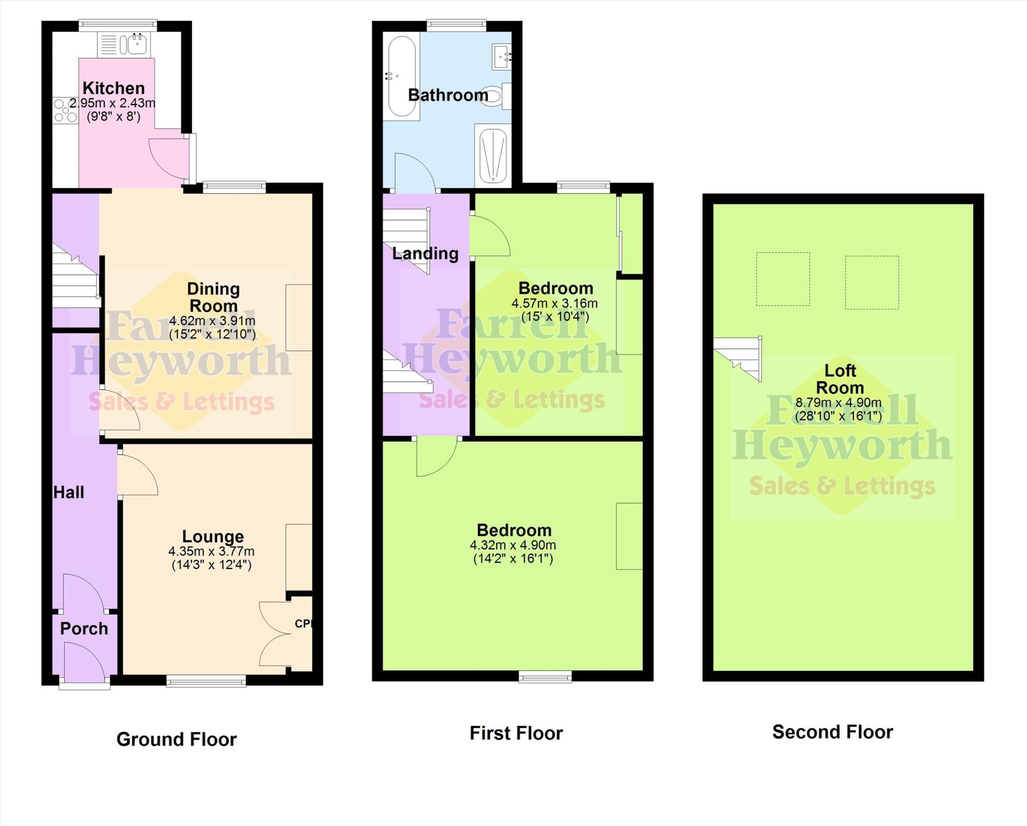 Salisbury Road, Brinscall, Chorley floorplan