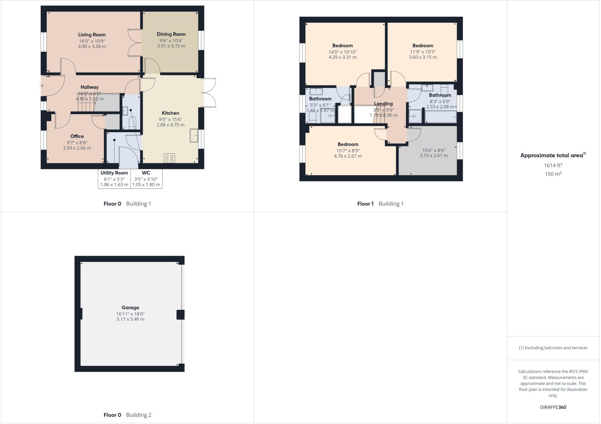 Alder Place, Alford, LN13 floorplan