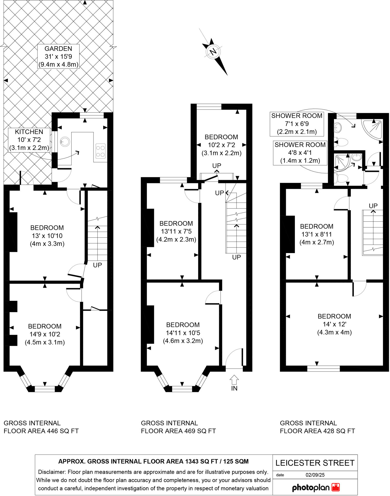 68 Leicester Street, Leamington Spa floorplan