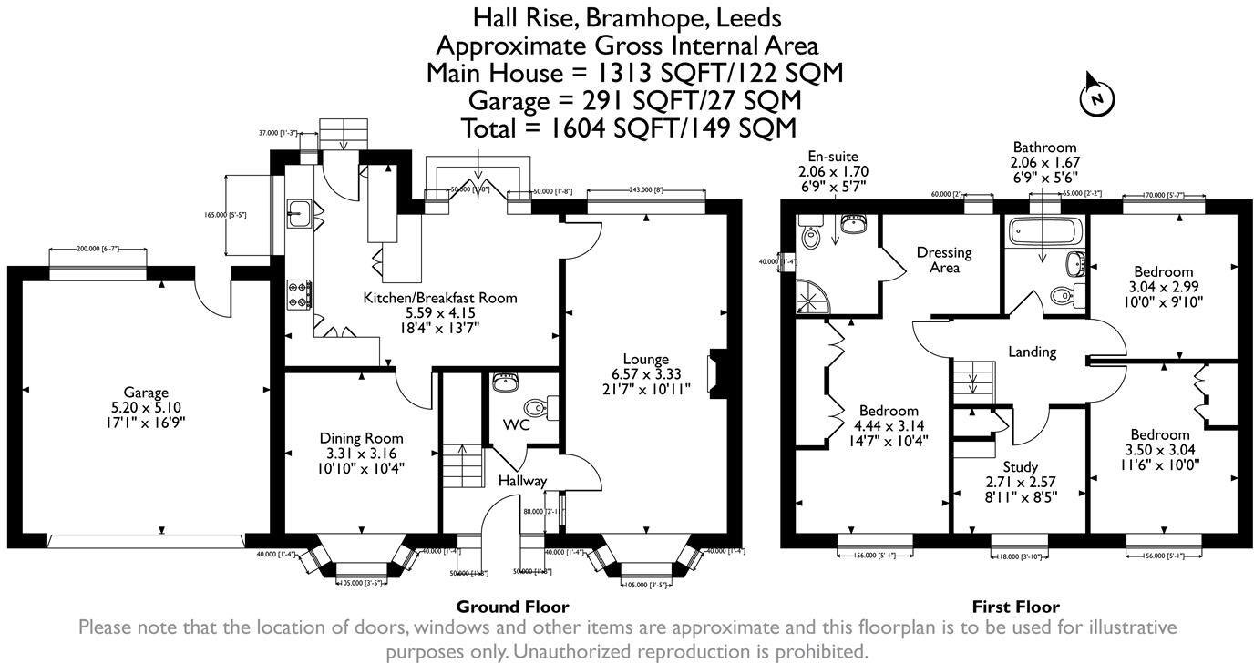 Hall Rise, Bramhope floorplan