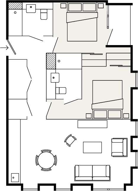 Kampus, Aytoun Street, Manchester floorplan
