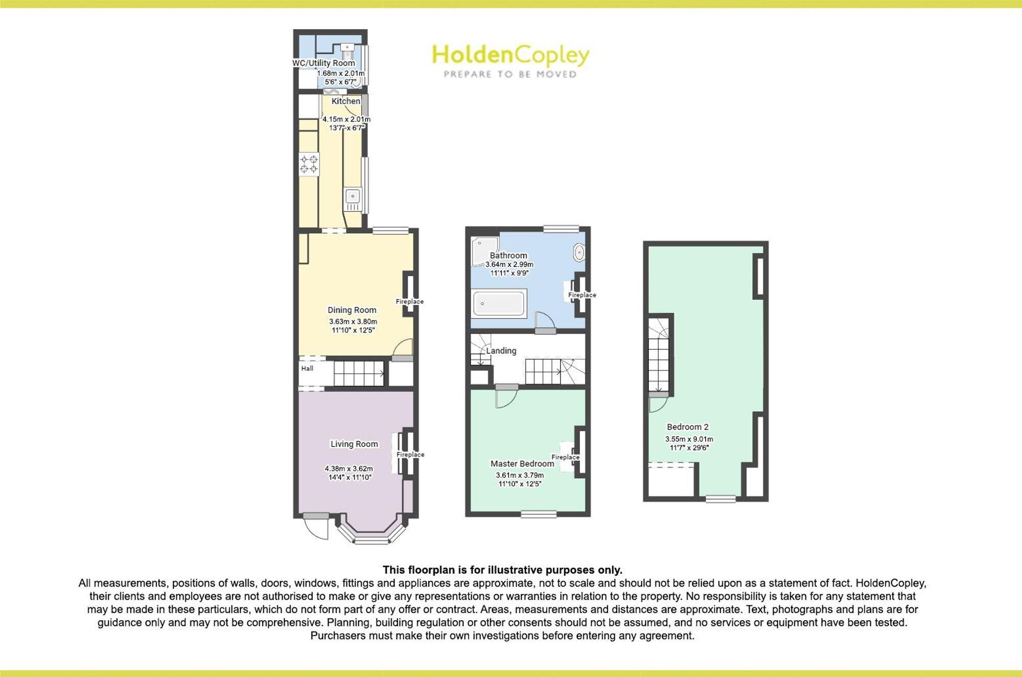 Pyatt Street, Nottingham, NG2 floorplan