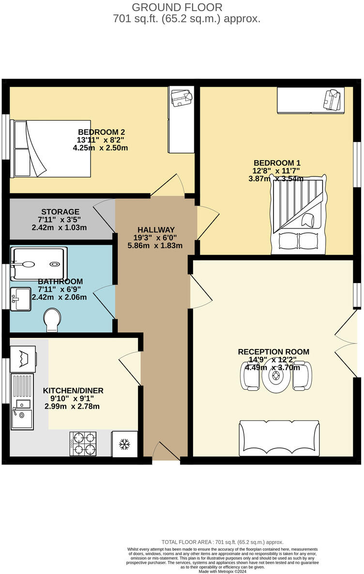 Roe Green, LONDON, NW9 0PL, UNITED KINGDOM floorplan