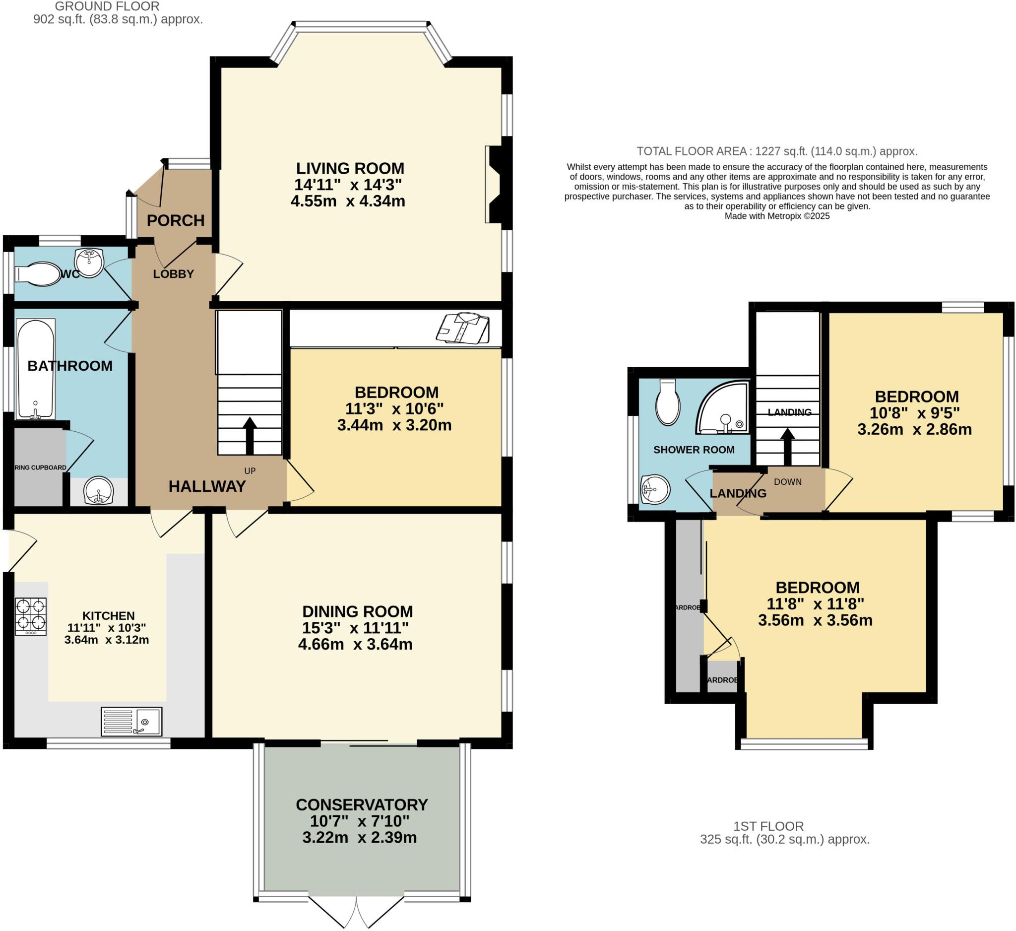 Springfield Avenue, Hengistbury Head floorplan