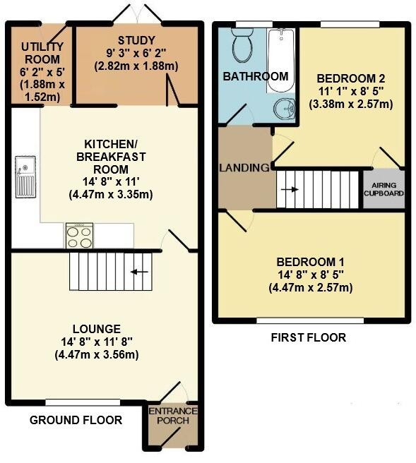 Coventry Close, Corfe Mullen floorplan