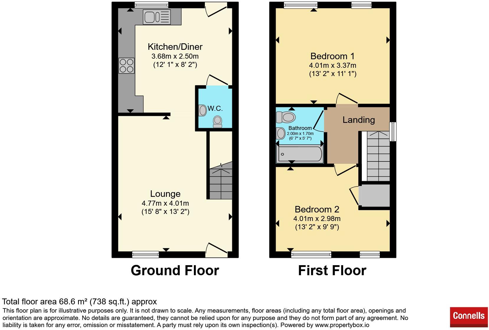 Jenkinson Crescent, Great Gonerby, Grantham floorplan