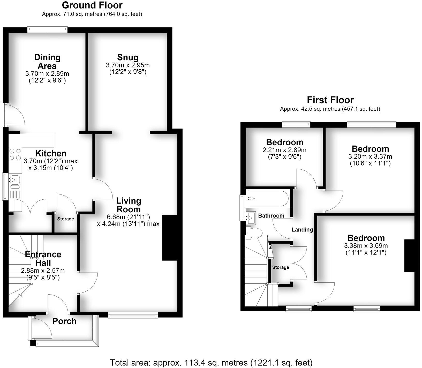 Thompson Avenue, Ormskirk, L39 floorplan
