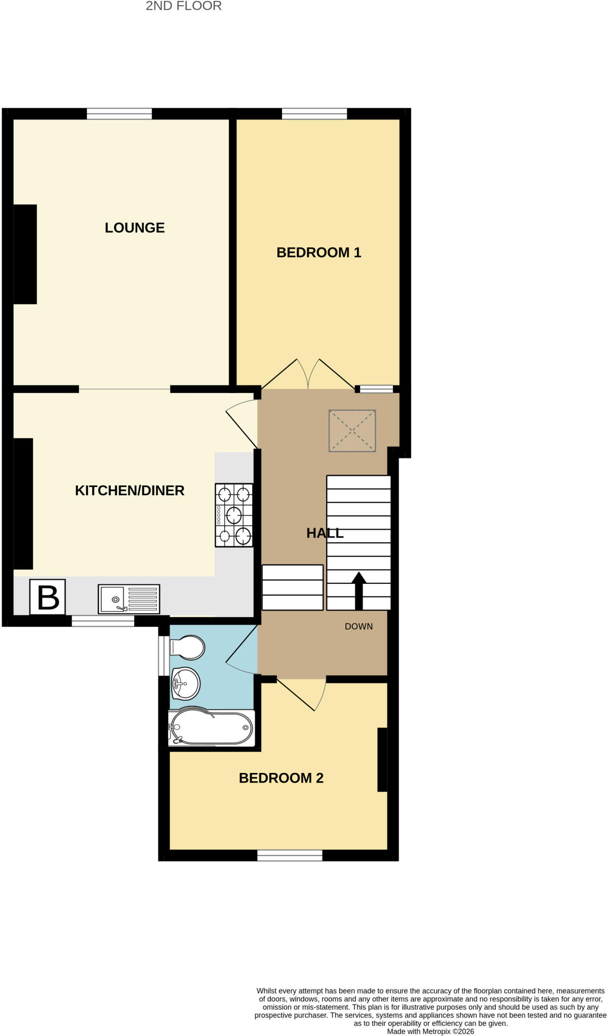 The Esplanade, Burnham on Sea, Somerset, TA8 floorplan