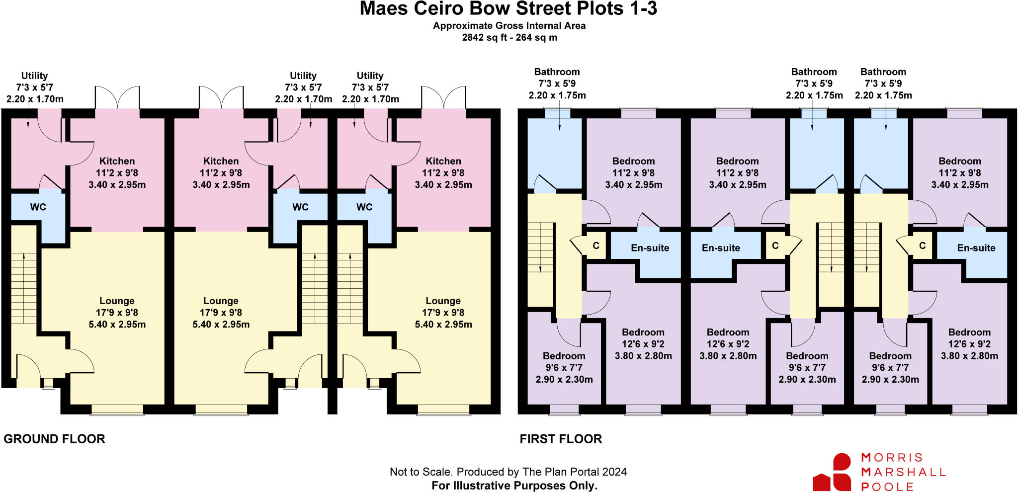 Maesceiro, Bow Street, Ceredigion, SY24 floorplan