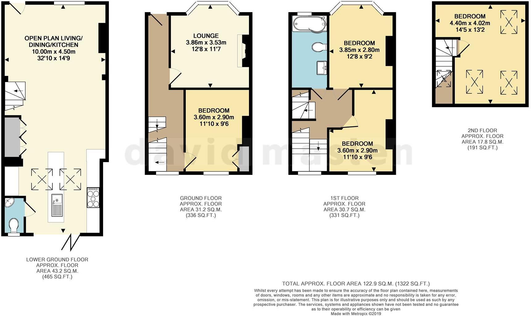 Richmond Road, Brighton floorplan