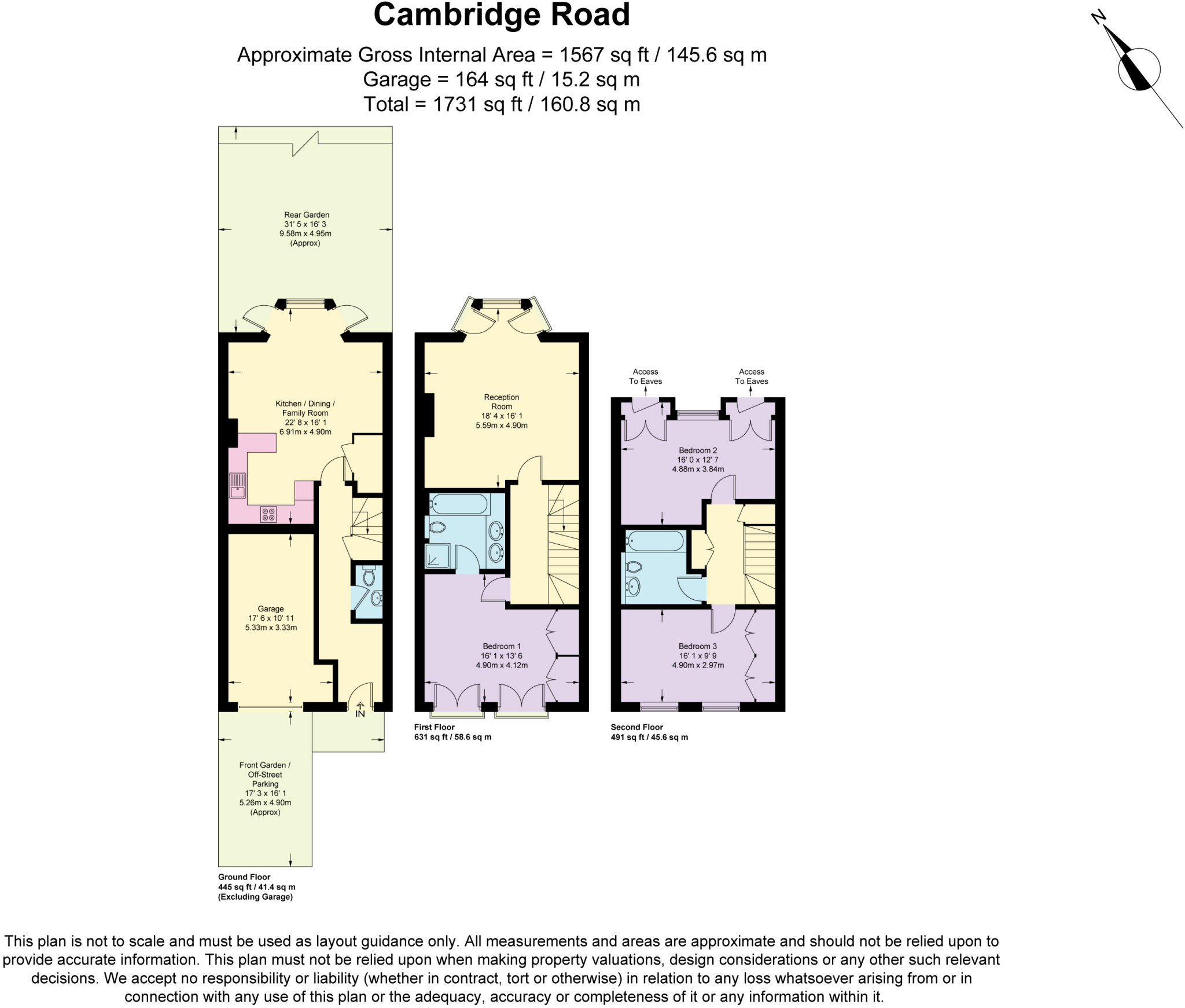 Cambridge Road, Twickenham, TW1 floorplan