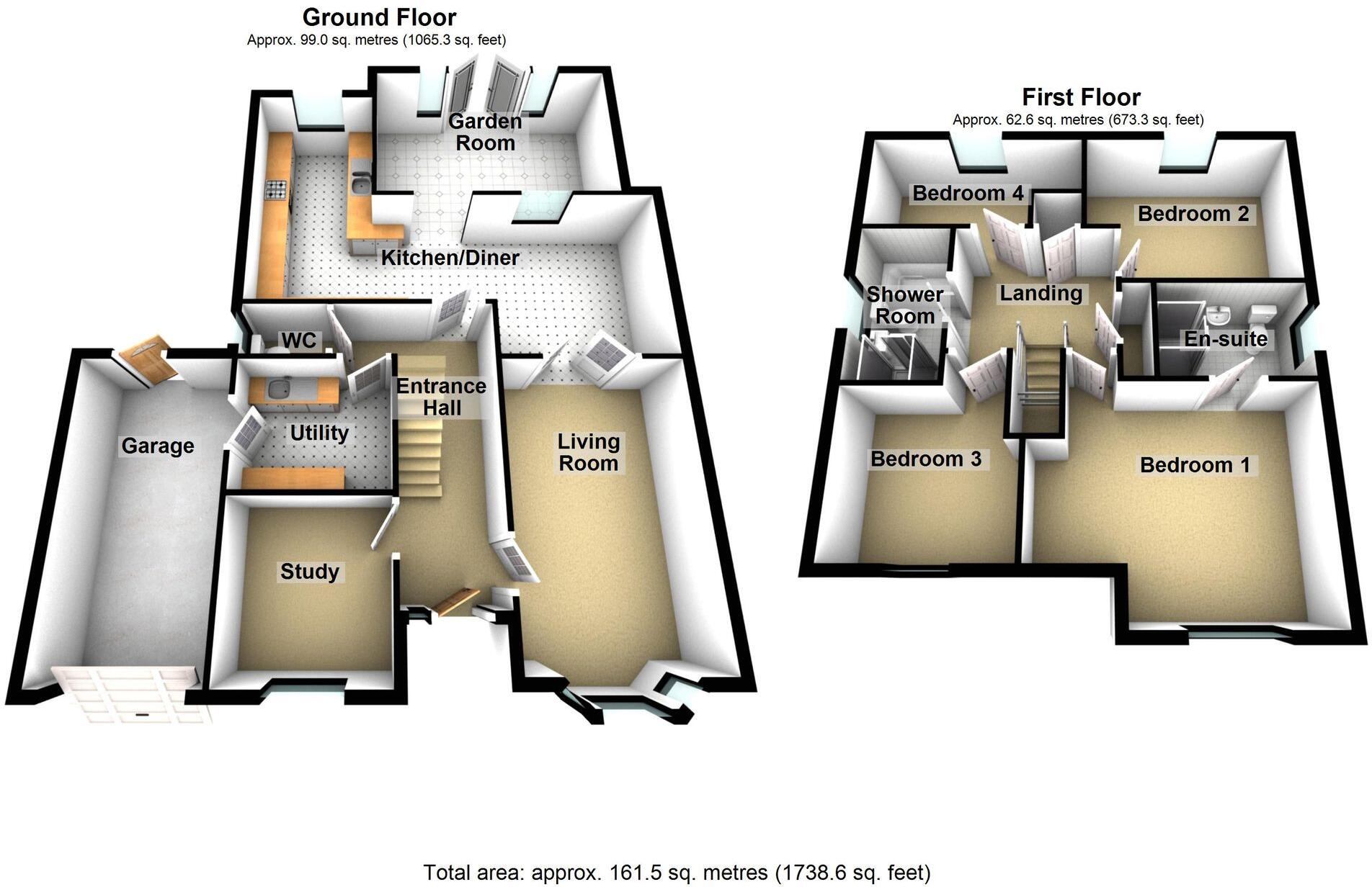 St. James Close, Crowle, DN17 floorplan