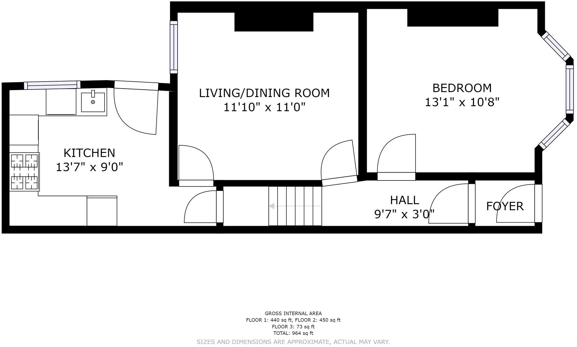 4 Bedroom, Edinburgh Road, Kensington Fields floorplan