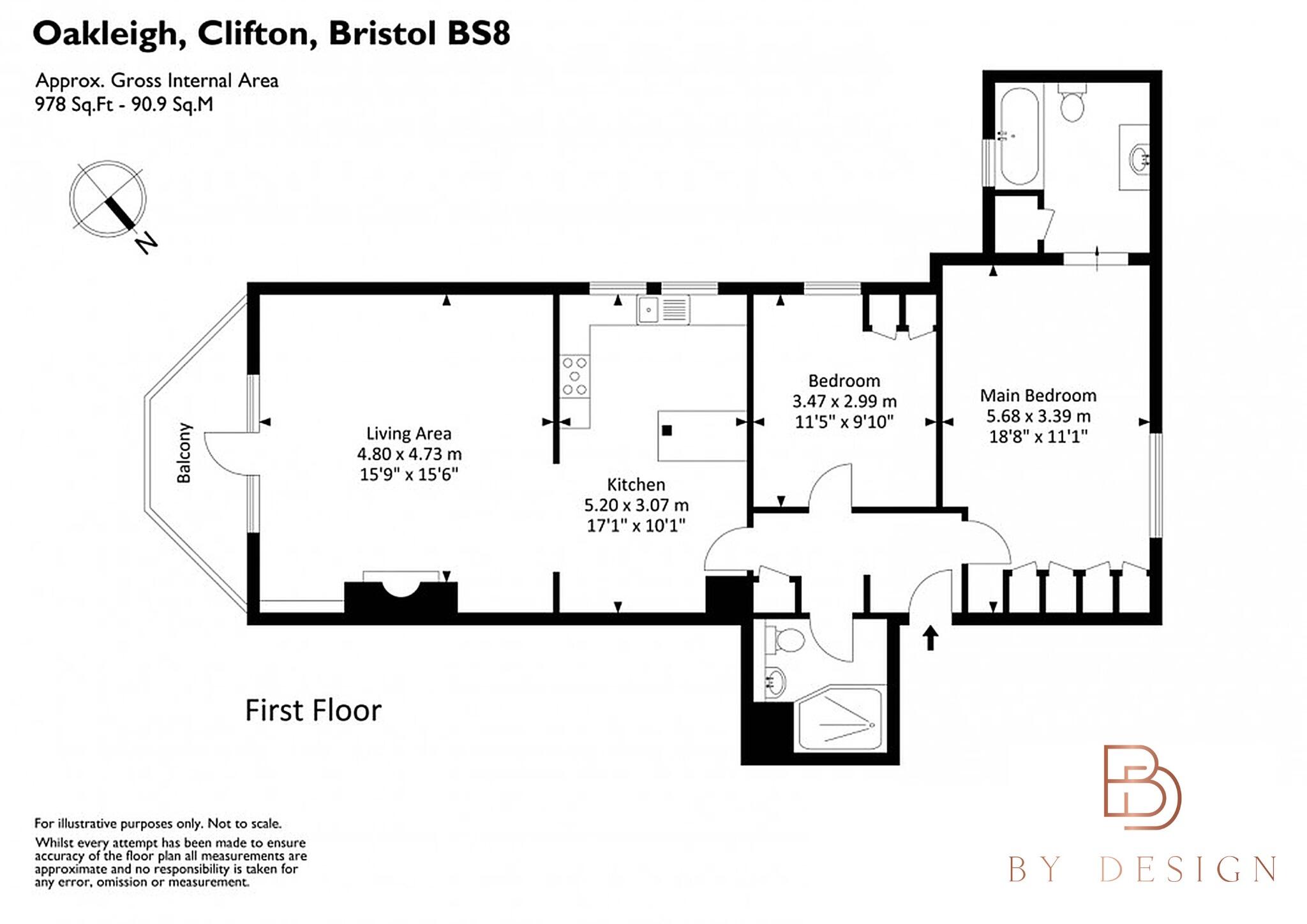 Oakleigh House,  Leigh Woods, Bristol, , BS8 floorplan