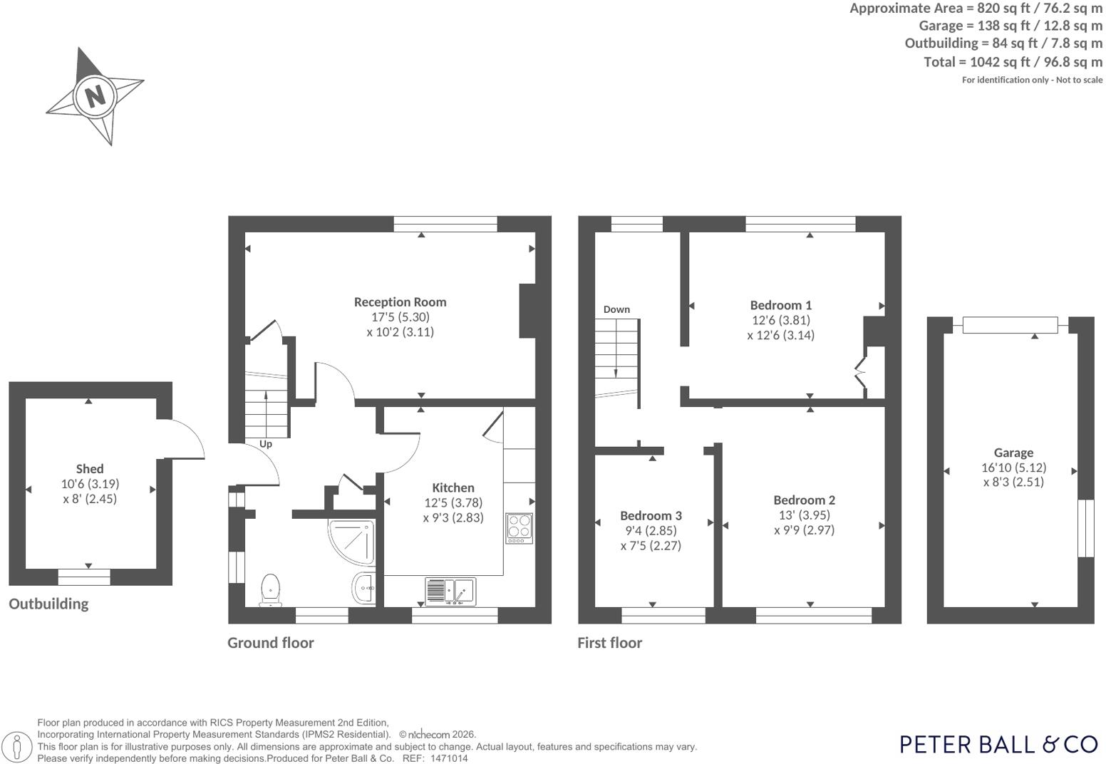 Carrant Road, Tewkesbury, Gloucestershire floorplan