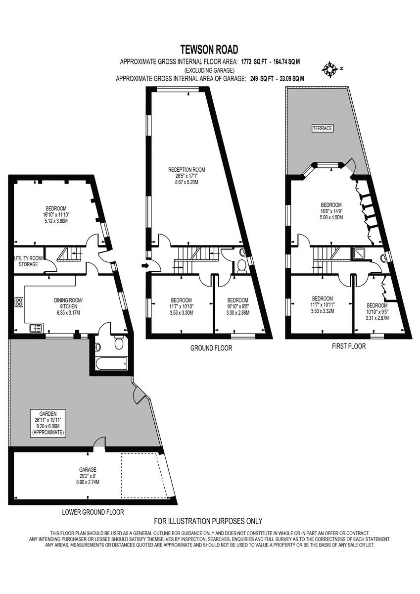 Tewson Road, London floorplan