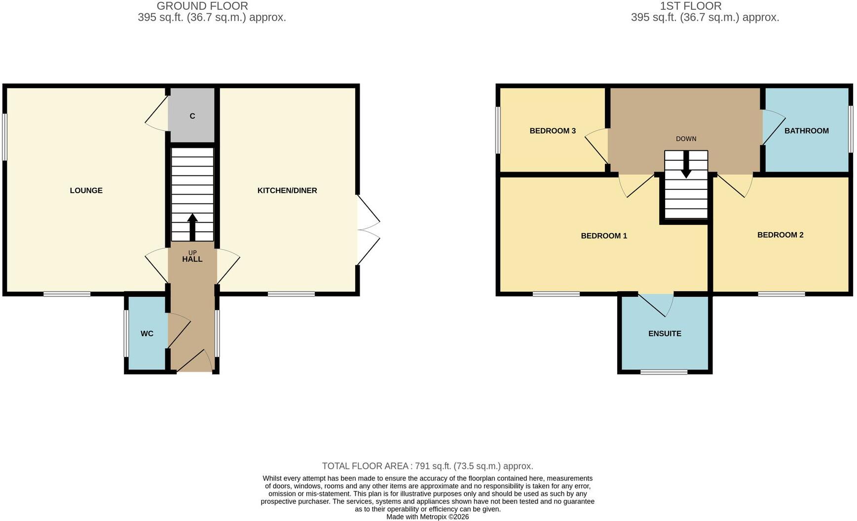 Keld House Gardens, Middlesbrough, TS3 floorplan