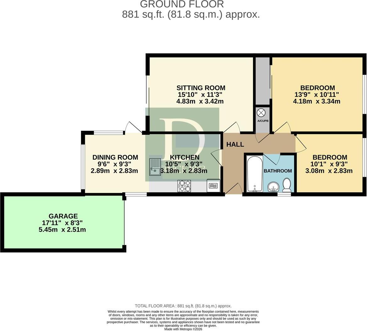 St. Marys Close, Harleston floorplan