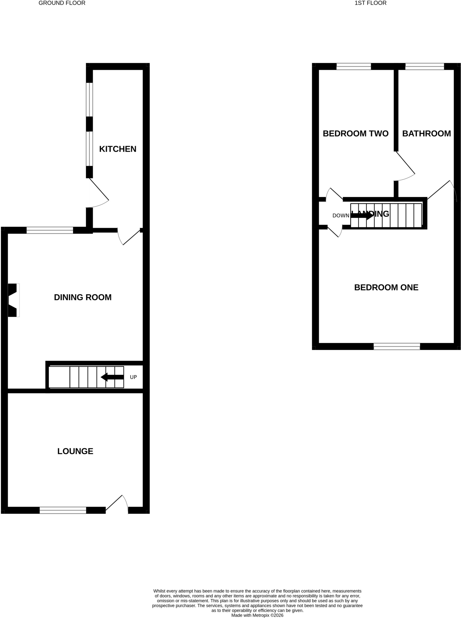 Greenall Road, Northwich floorplan