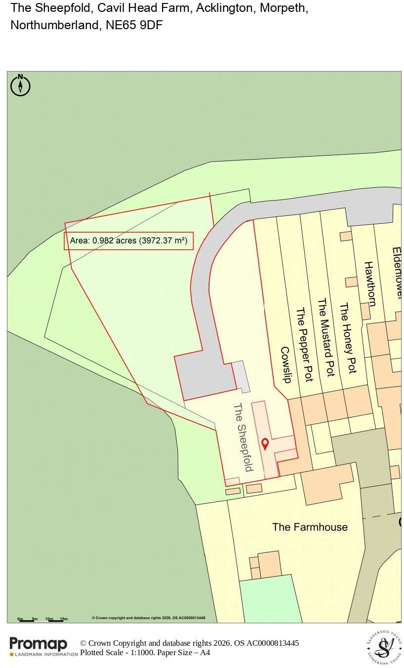 The Sheepfold, Cavil Head Farm, Acklington, Morpeth floorplan