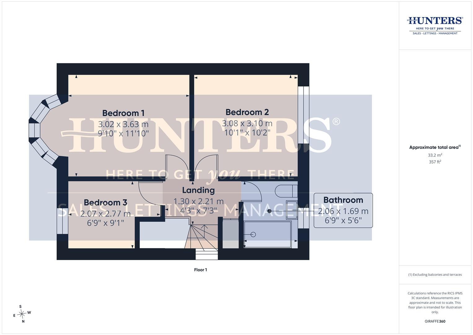 Gatesgarth Grove, Seaburn Dene, Sunderland floorplan