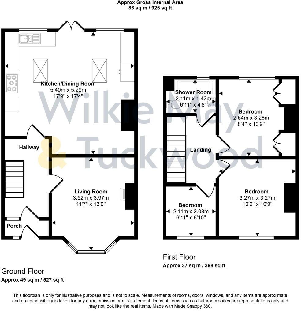 Wyndham Road, Watchet floorplan