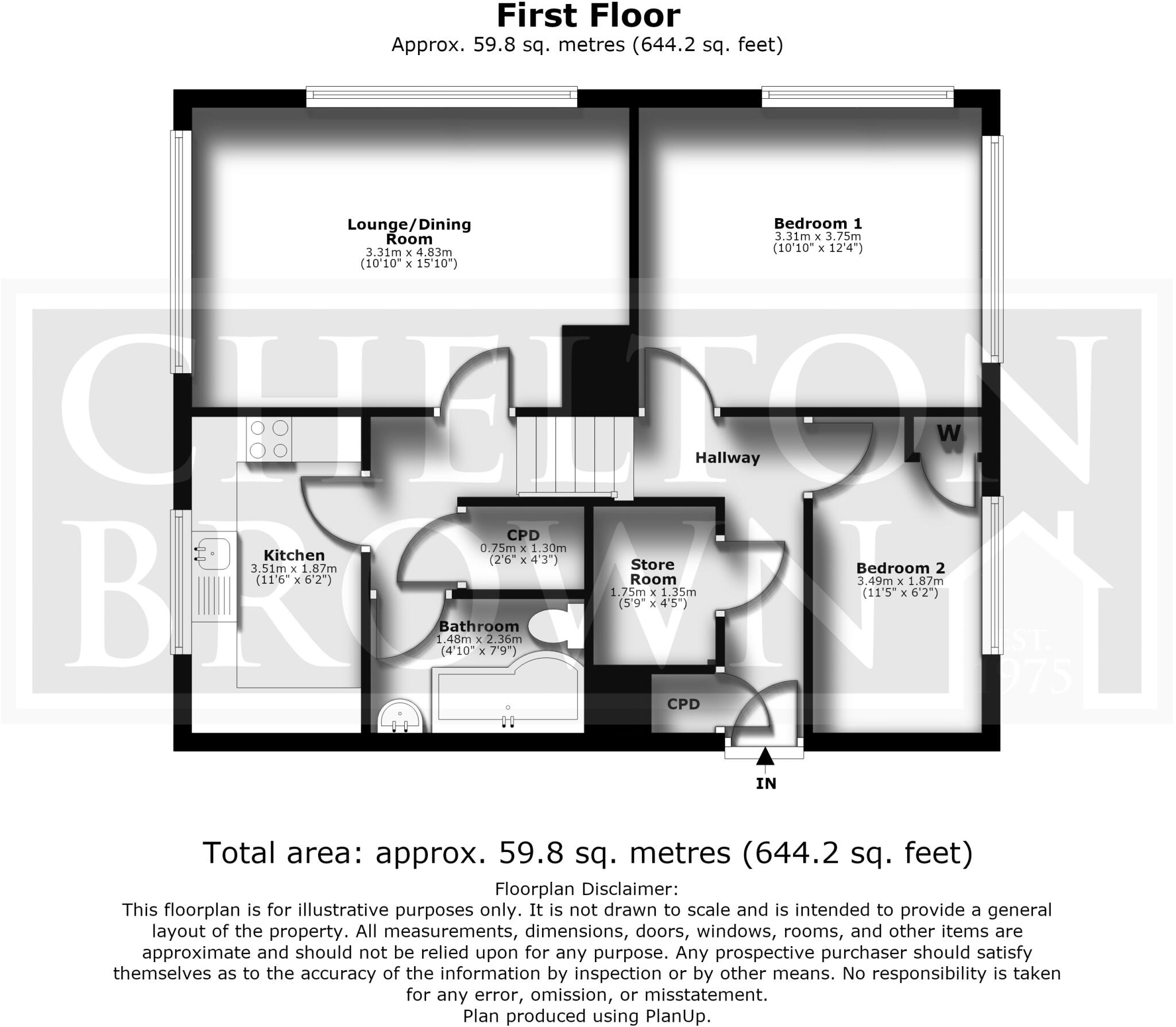 Lone Pine Court, Brixworth, Northampton, Northamptonshire, NN6 floorplan