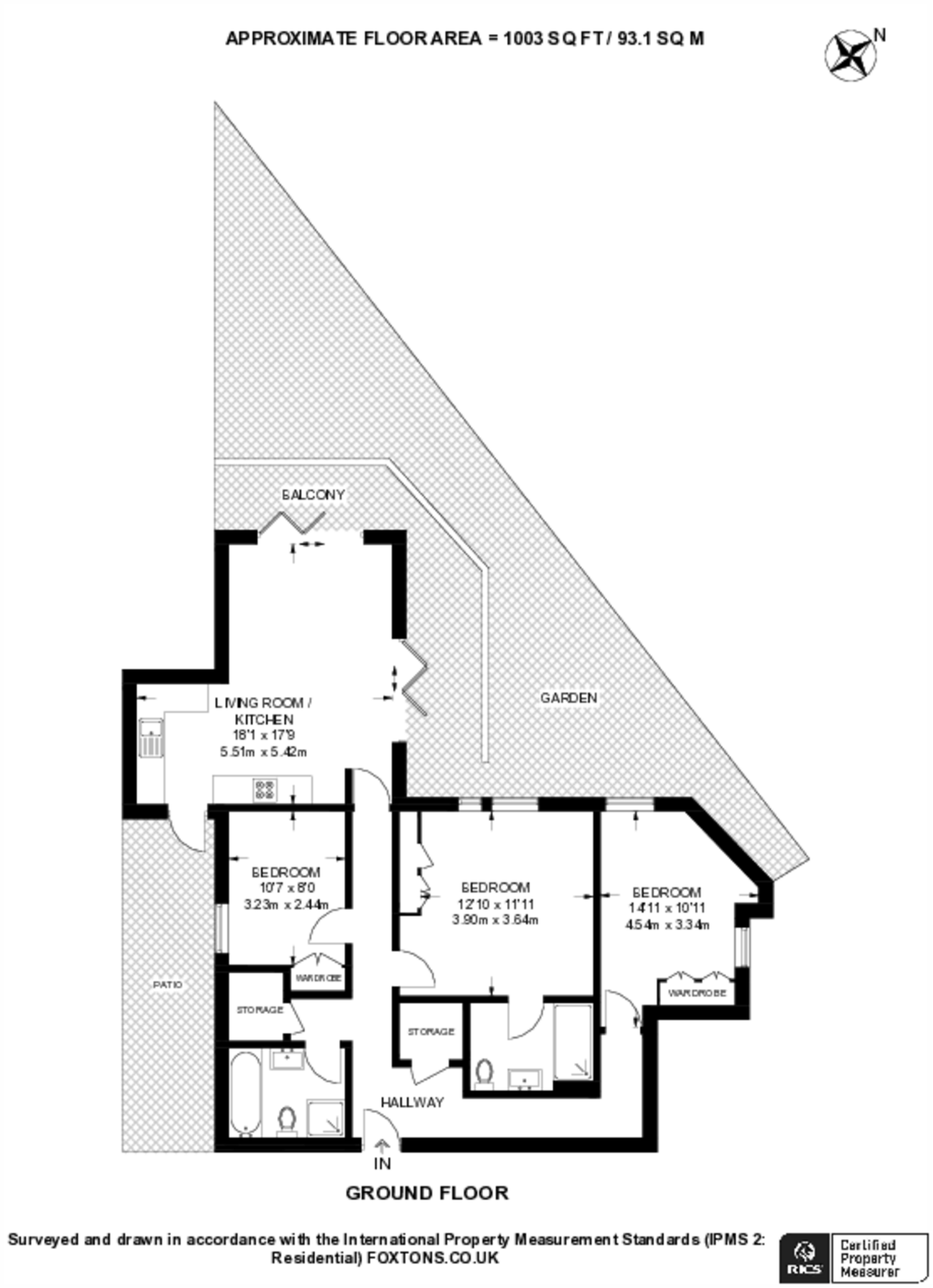 Mora Road, Weston Green, London, NW2 floorplan