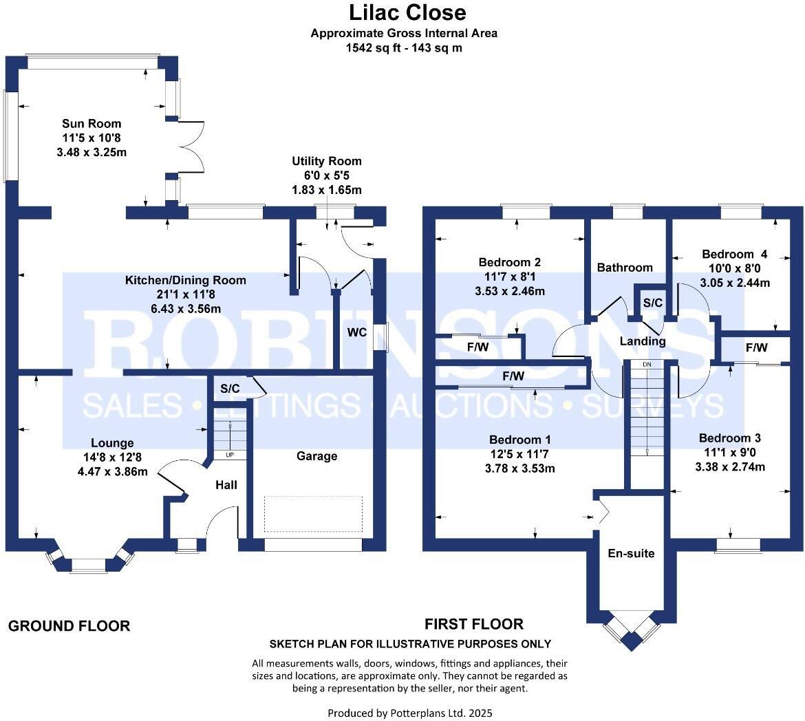 Lilac Close, Middlestone Moor, Spennymoor floorplan