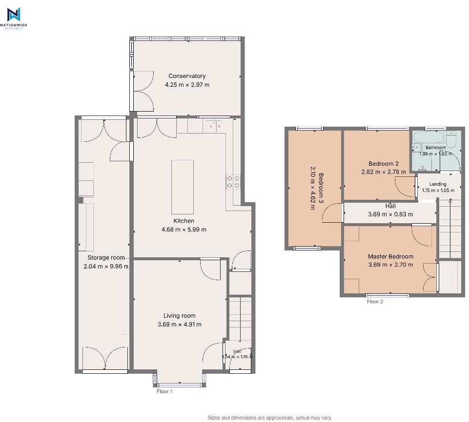 Tennyson Avenue, Chorley floorplan