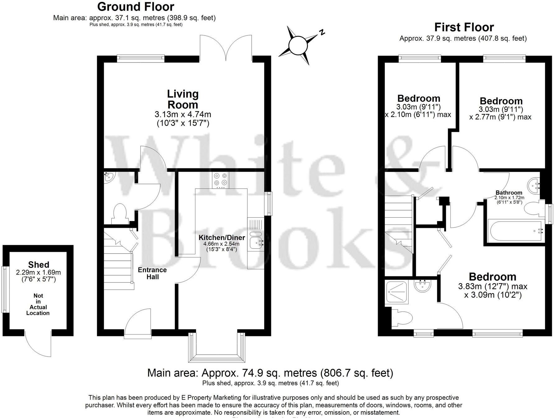 Mosse Gardens, Chichester, PO19 floorplan