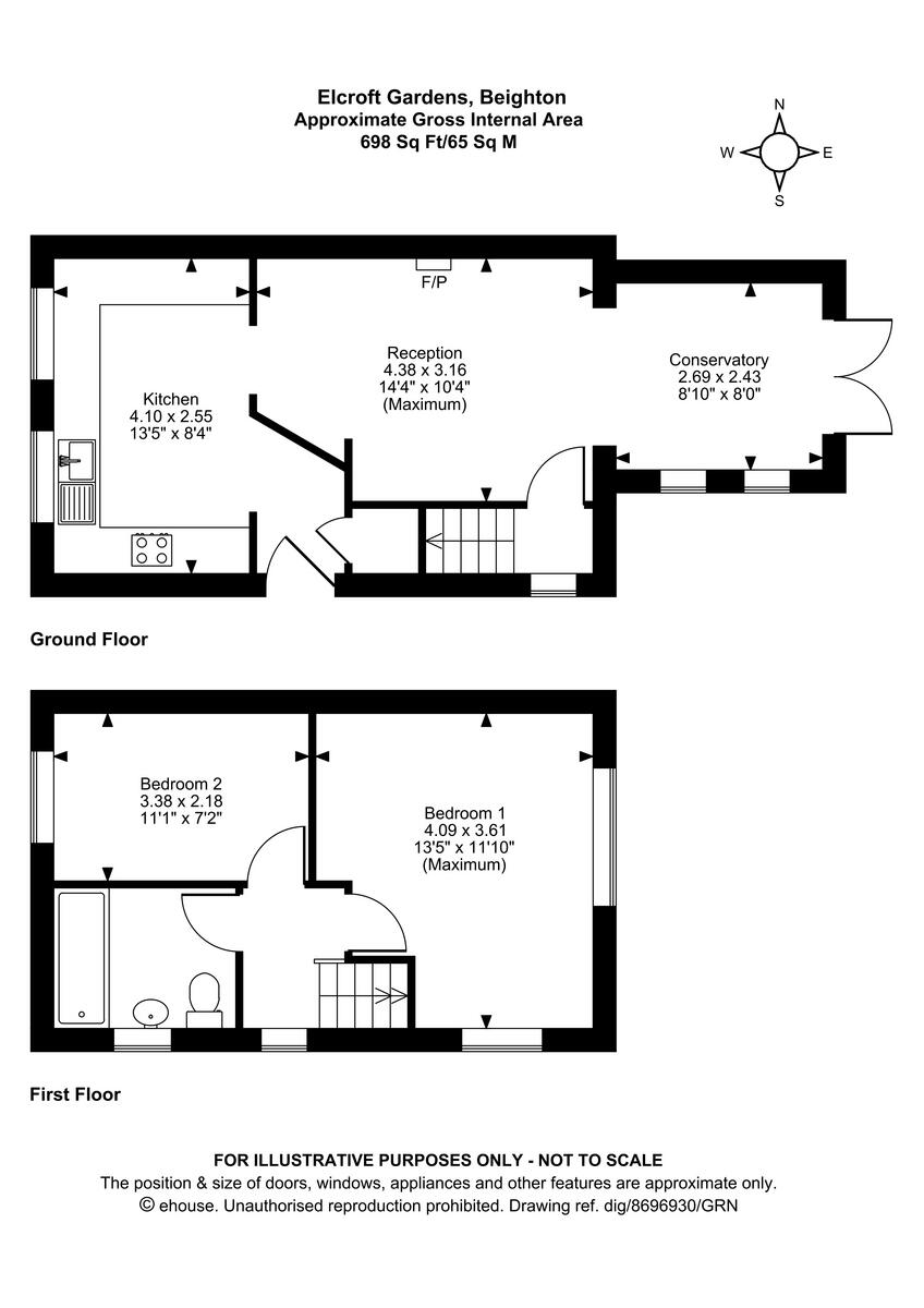 Elcroft Gardens, Beighton floorplan