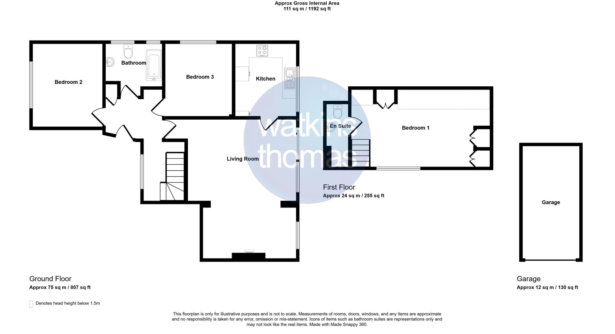 Lichfield Avenue, Tupsley, Hereford, HR1 floorplan