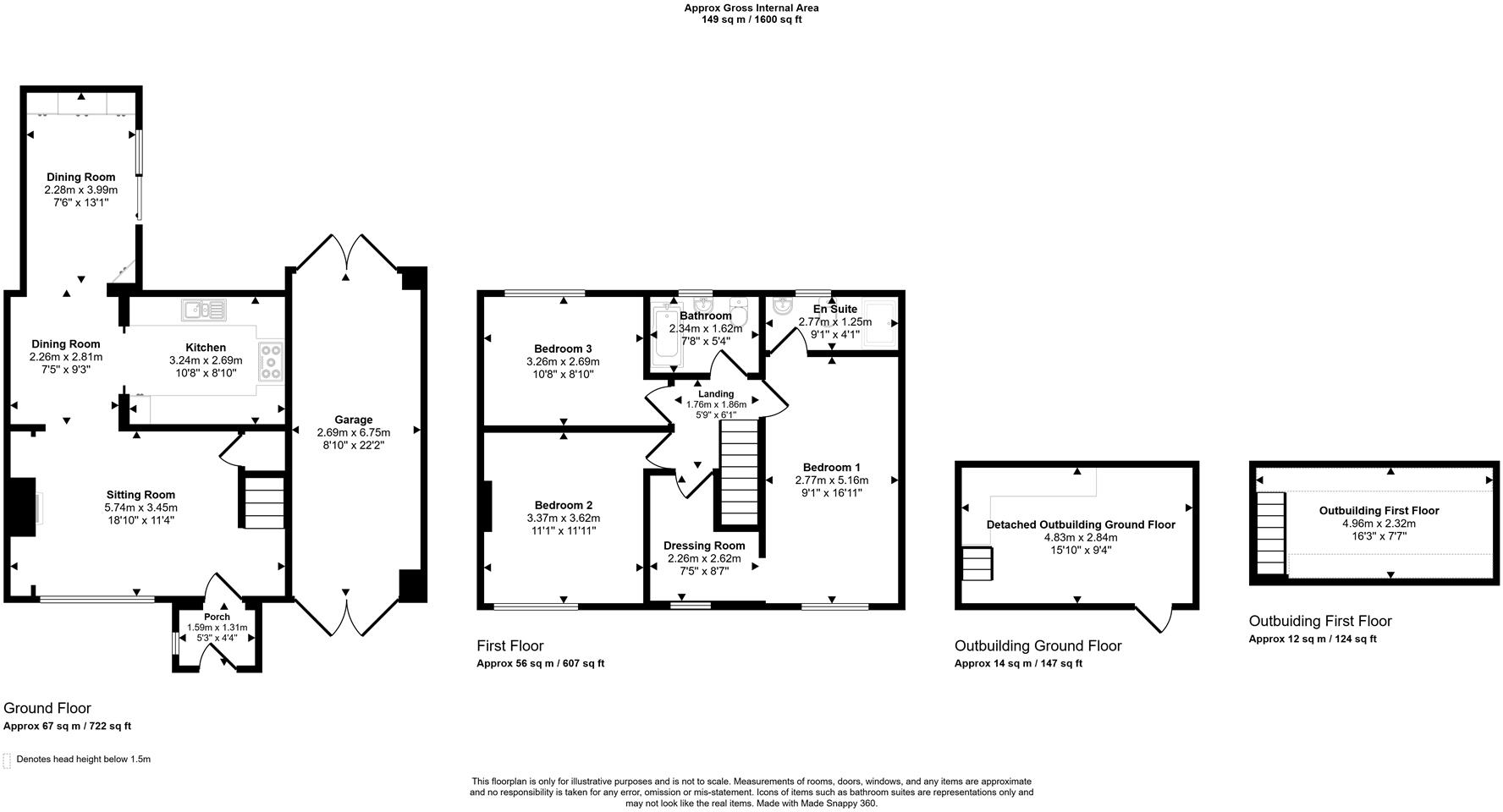 Ashford Avenue, Sonning Common floorplan