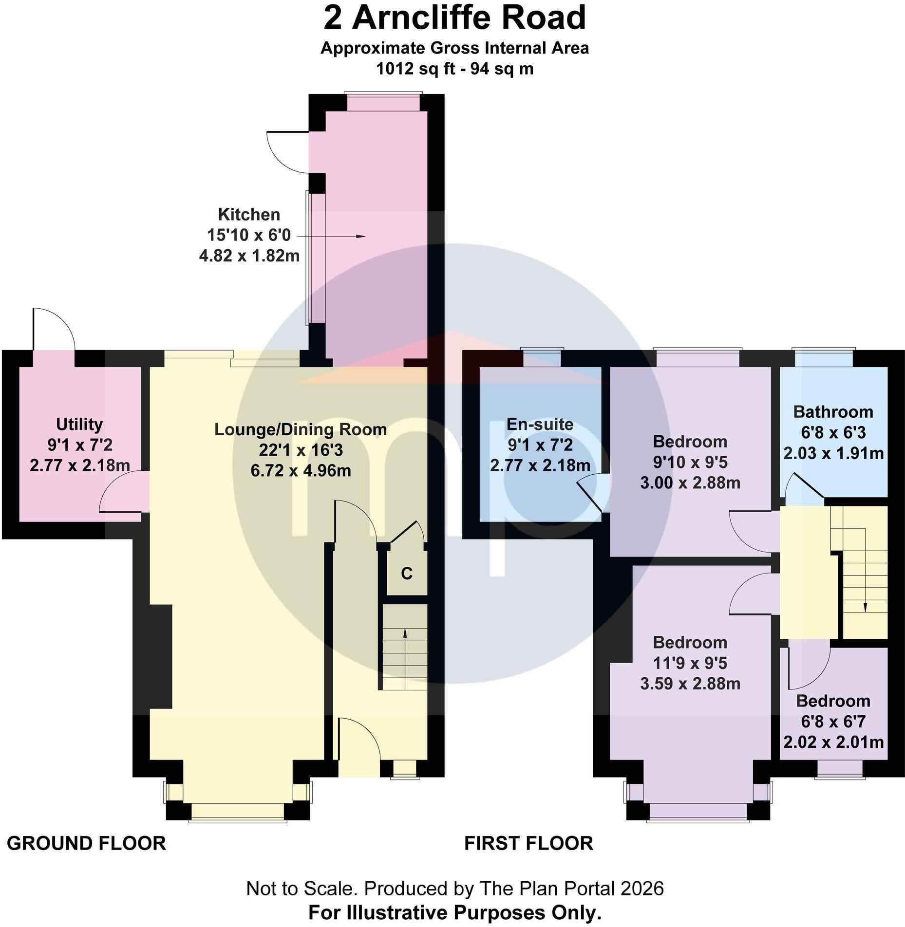 Arncliffe Road, Middlesbrough, TS5 floorplan