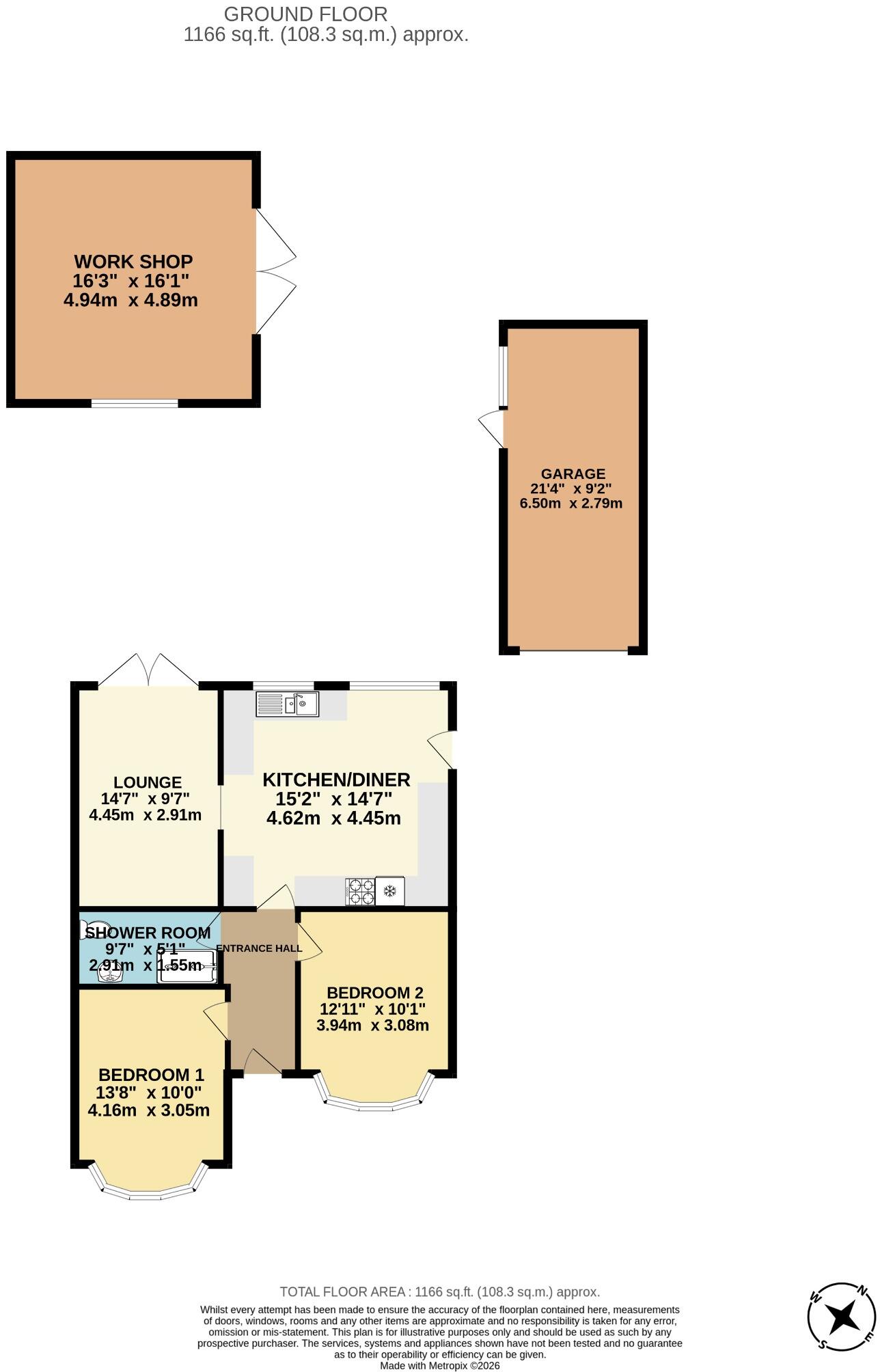 School Lane, Iwade, Sittingbourne, Kent, ME9 8SG floorplan