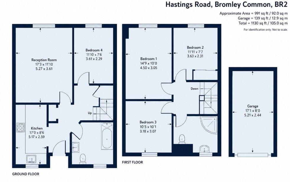 Hastings Road, Bromley, BR2 8NQ floorplan