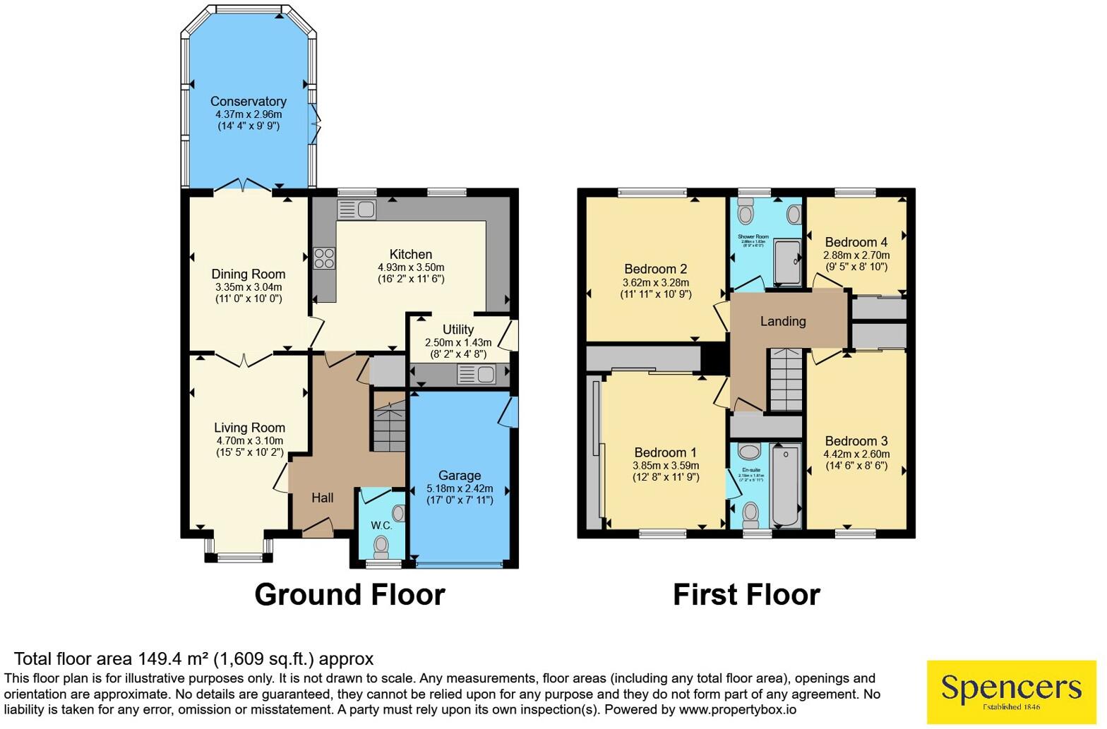 Lindisfarne Road, Syston, Leicester, Leicestershire, LE7 floorplan