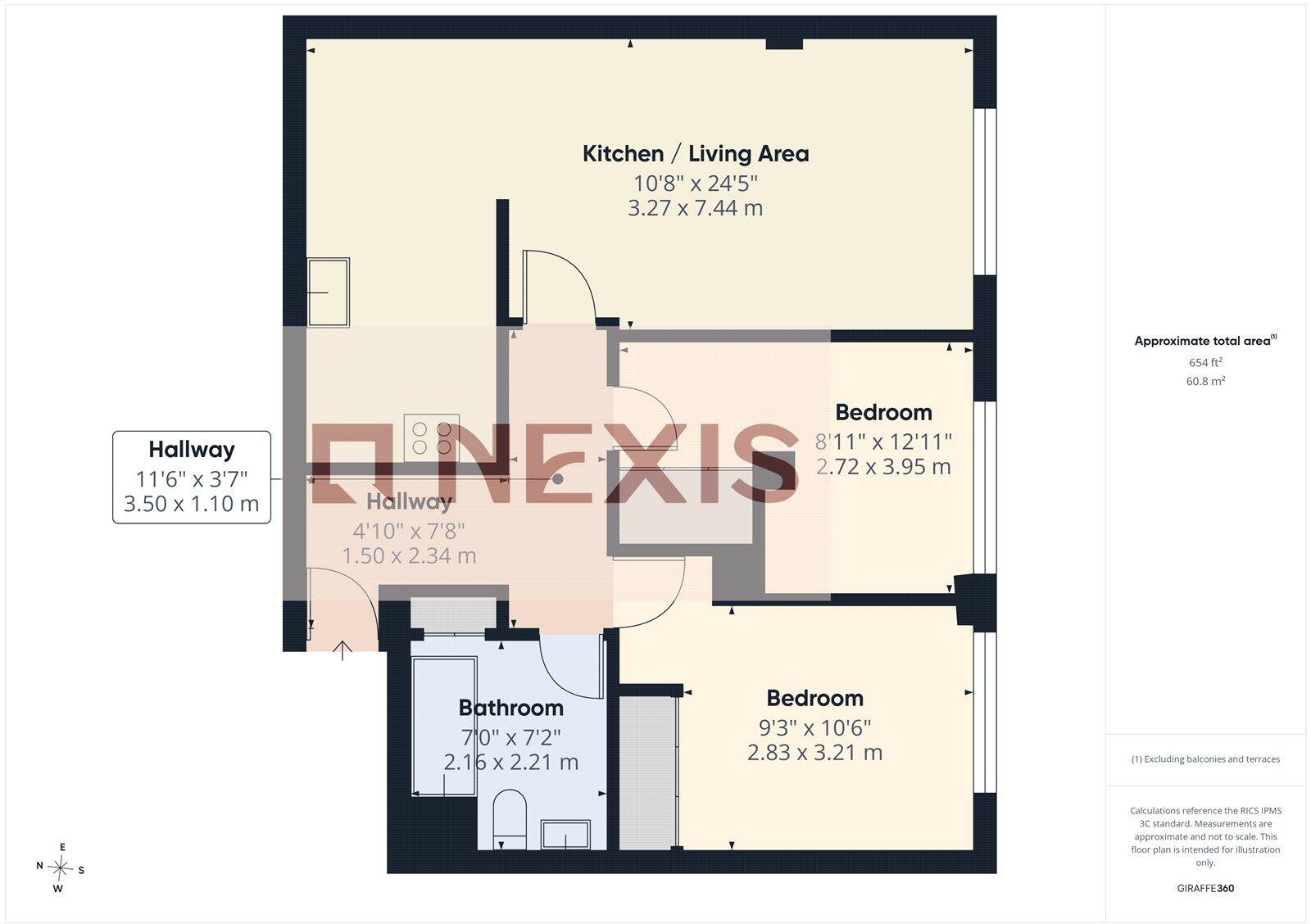 Bombay Street, Manchester, M1 7AT, M1 floorplan